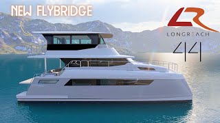 UPDATE Longreach 44 Blue Water Power Catamaran [upl. by Solorac]