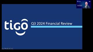 Millicom  Tigo  Q3 2024 results webcast [upl. by Tenney582]