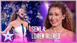 Loren Allred FULL BREATHTAKING PERFORMANCE amp RESULTS  Semi Finals Britains Got Talent 2022 [upl. by Lefkowitz949]