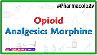 Opioid Analgesics Morphine Pharmacology by Dr Rajesh Gubba [upl. by Moitoso]