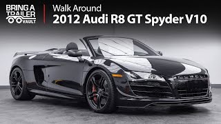 2012 Audi R8 Spyder Walk Around  Bring a Trailer [upl. by Paola814]