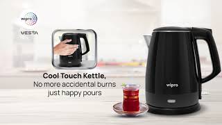 Wipro Vesta 15 L black BK205 Kettle [upl. by Johann]