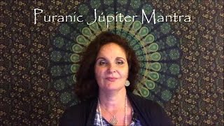 Jupiter Puranic Mantra [upl. by Ettennaej193]