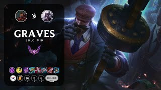 Graves Mid vs Syndra  KR Master Patch 1322 [upl. by Nit139]