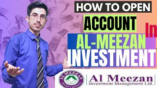 How to open account in Al Meezan investment  how to invest in meezan mutual funds mutualfunds [upl. by Eniretak]