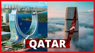 Futuristic Buildings in Qatar [upl. by Ajiak]