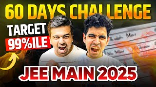 JEE Main 2025 60 Day Challenge  Revision Series Launch jee1jee2025 [upl. by Amoakuh]