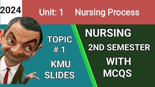 Unit 1 Nursing process  fundamental of nursing  bsn 2nd semester  mcqs [upl. by Werbel]