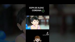 COMIDA COREANA 🍵🇰🇷👉 SOPA DE ALGAS 👉 BENEFICIOS comidacoreana corea [upl. by Lleddaw]