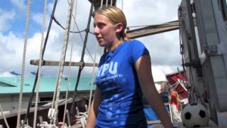 HPU Graduate Student Zora McGinnis returns from Plastics at SEA expedition [upl. by Ramas]