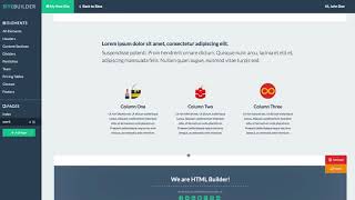 SiteBuilder Laravel DragampDrop site builder and CMS [upl. by Hahsi654]