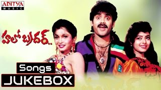 Hello Brother Telugu Movie Full Songs  Jukebox  Nagarjuna Soundarya Ramya krishna [upl. by Laddie]