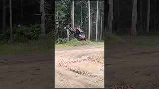 Teeter totter offroad polaris rzr sendit fullsend shorts viralshorts thewreckingcrew fun [upl. by Tnahsin926]