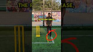 🚫🏏BACK FOOT RETURN CREASE NO BALL DECODED CRICKET LAW EXPLAINED 🕵️‍♂️🔍  VANCHI cricketlaws [upl. by Pickar]