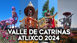 ¿Vale la pena el Valle de Catrinas 2024  Atlixco Puebla [upl. by Mccutcheon]