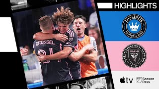 Charlotte FC vs Inter Miami CF  Hot Streak Continues  Full Match Highlights  July 3 2024 [upl. by Finzer]