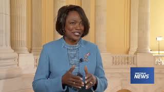 Rep Val Demings speaks post briefing gets June 17 2021 [upl. by Lehacim479]