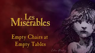 Empty Chairs at Empty Tables  NEW Instrumental with lyrics [upl. by Conan]