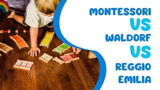 Montessori vs Waldorf vs Reggio Emilia The Key Differences [upl. by Homer]