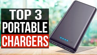 TOP 3 Best Portable Charger 2024 [upl. by Cora]