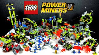 Höhepunkt der LEGO Welt Alle Power Miners Sets in 1 Video [upl. by Ilahsiav]