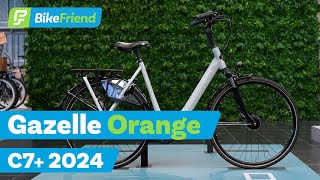 Gazelle Orange C7 Plus 2024  BikeFriend Productvideo [upl. by Yanffit]