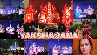 YakshaganaYakshagana programour apartmentArt formkannada RajyotsavaSwethas vllogsHindiNewvlog [upl. by Ahsiekan688]