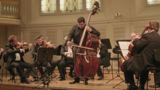 Ödön Racz Dittersdorf Concerto in E major for Double bass II Adagio Double Bass [upl. by Atiuqal]