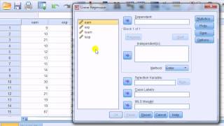 SPSS for newbies Interpretation of the coefficients in regression when using log transformations [upl. by Chema]