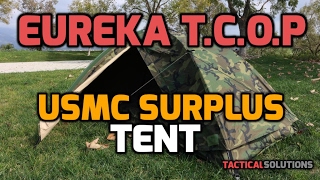 Eureka TCOP  USMC Surplus Combat Tent Tent Combat One Person  1080P HD [upl. by Elledoj]