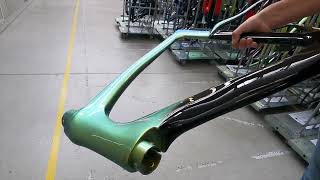 Pinarello Factory Dogma Frame Painting [upl. by Alonzo]