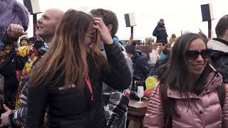 La Folie Douce Méribel Party whatever the weather [upl. by Kciregor]