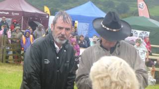 Martin Clunes and Neil Morrissey reunite at Buckham Fair 2017 [upl. by Adohr]