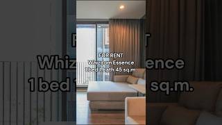 Whizdom Essence Sukhumvit Condominium for Rent [upl. by Sumetra]