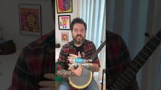 Key of G for banjo players  beginner lesson beginnerbanjo banjotutorial banjo [upl. by Carlina]