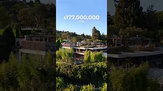 177000000 Mega Mansion with an Outdoor Movie Theater shorts [upl. by Brader]