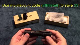 Astrolux S1 Flashlight Review [upl. by Duval486]