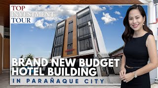 Price Drop Brand New Hotel near Airport in Parañaque City • Top Realty Investment Tour [upl. by Orecul]