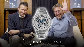 Talking Czapek Novelties With CEO Xavier de Roquemaurel Live From Geneva [upl. by Hannis]