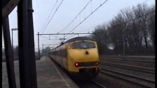 15022009 Treinen op station Geldermalsen [upl. by Aleakim863]