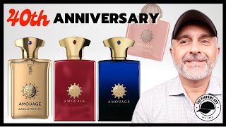 20 ALL TIME GREATEST AMOUAGE FRAGRANCES  40 Years Of Perfumes  Happy 40th Anniversary [upl. by Pain]