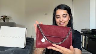 REVIEW STELLA MCCARTNEY MINI FALABELLA SHOULDER BAG [upl. by Ibrik]