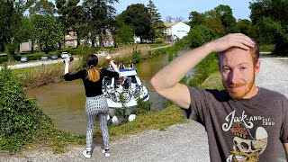 Le pire créneau de lHistoire du Canal du Midi  Pêche à laimant insolite [upl. by Brader]