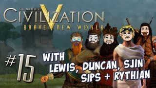 Civ 5 Multiplayer Challenge Part 15  Backstabbing [upl. by Aihsek66]