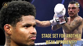 SHAKUR STEVENSON SETTING THE STAGE FOR A KAMBOSOS FIGHT AFTER ZEPEDA INJURY [upl. by Jonme]