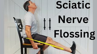 Sciatic Nerve Flossing Leg Pain Relieved [upl. by Harat]