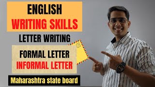 FORMAL LETTER AND INFORMAL LETTER  LETTER WRITING  ENGLISH WRITING SKILLS  CLASS 10 [upl. by Llener]