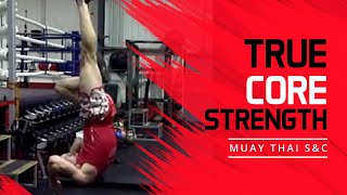 Candlesticks  A True Core Strength Exercise  Muay Thai SampC [upl. by Avner]