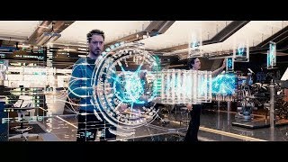 All tony Stark creating and Inventing gadgets Scenes  Iron Man  Storm Hack [upl. by Serrano]