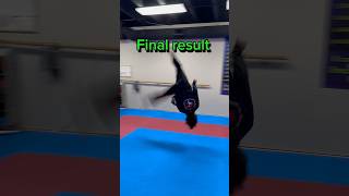 Aerial tutorial tutorial tkdaction martialarts taekwondo challenge [upl. by Ishmul]